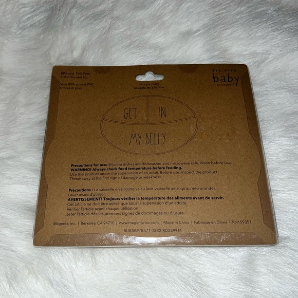 Rae Dunn Baby Silicone Plate | New - Picture 3 of 4